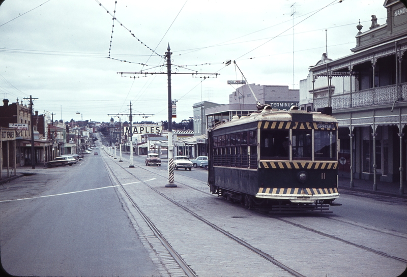 104970: Mitchell Street at Bendigo Station Down AREA Special No 11