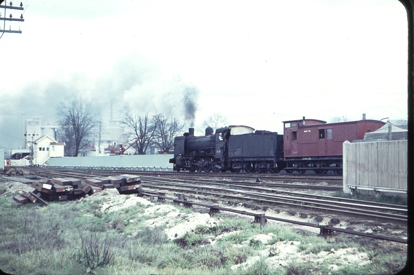 105058: Ballarat North Down Goods to Ararat rear end banker K 191