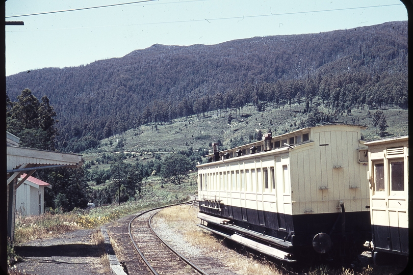 105403: Fitzgerald Old ABL Carriage as Workmens Sleeper