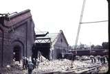 105443: North Melbourne Locomotive Depot after first stage of demolition