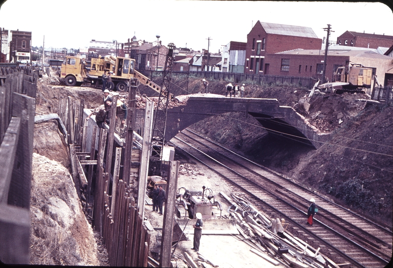 105872: Brighton Street Bridge demolition Looking towards East Richmond