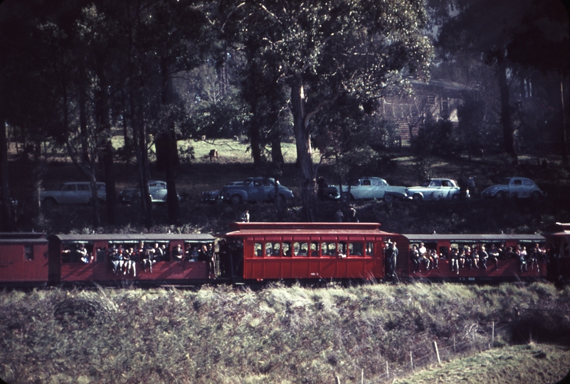 106105: Mile 31.5 Emerald Bank Down Inaugural Train photo John Langford