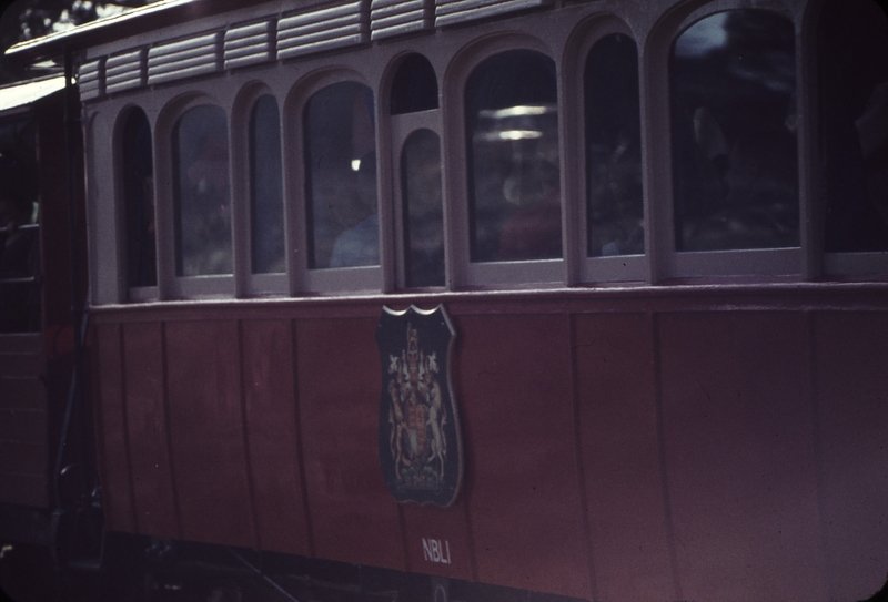 106112: Mile 31.75 Emerald Bank Up Inaugural Train NBL 1 with Vice Regal Coat of Arms photo John Langford