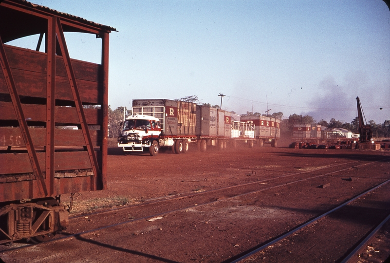 106143: Larrimah Road Transport departing for Alice Springs