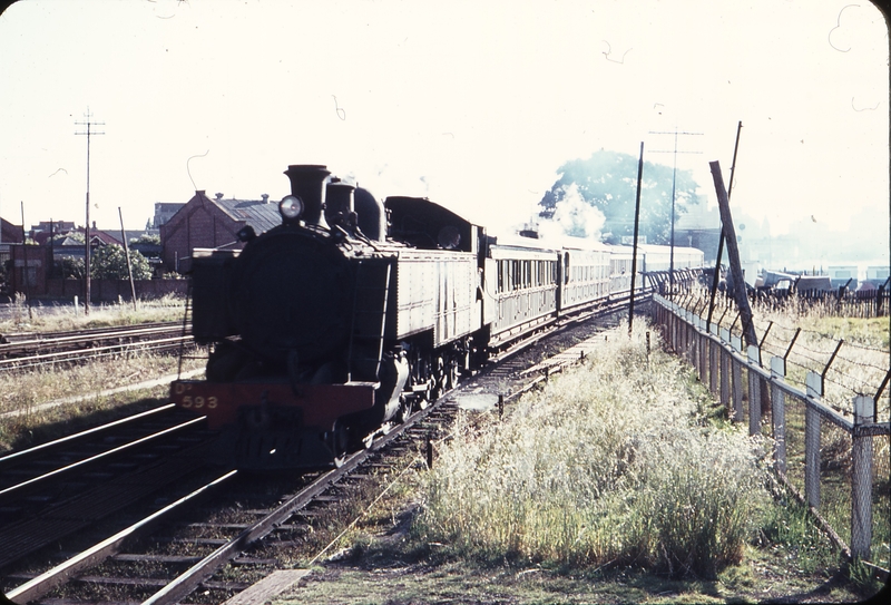 106480: East Perth Down Suburban to Midland Dd 593