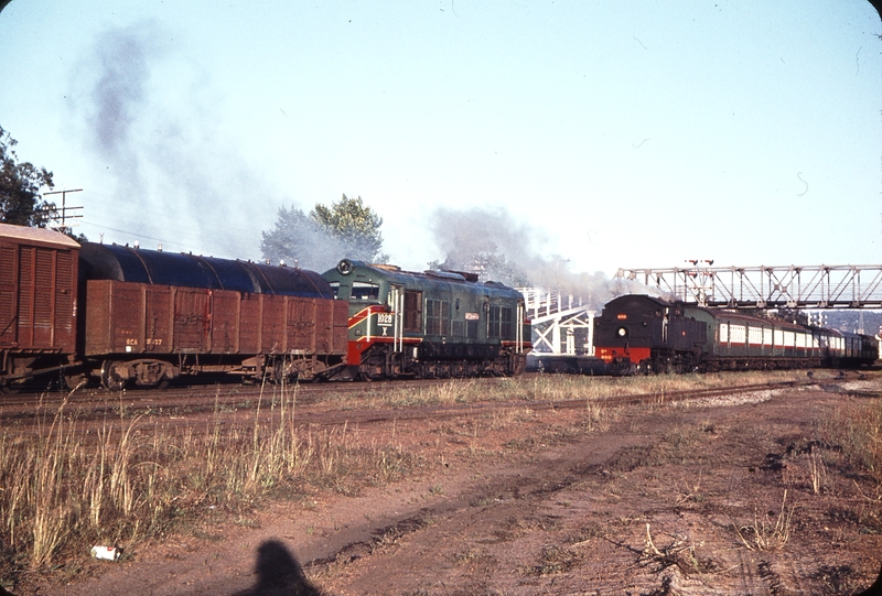 106483: Midland Down Goods X 1028 and Up Empty Cars Dd 600