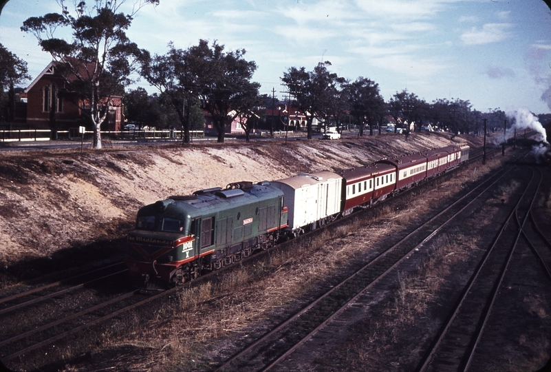 106612: Opposite East Perth Locomotive Depot Up Midlander X 1001