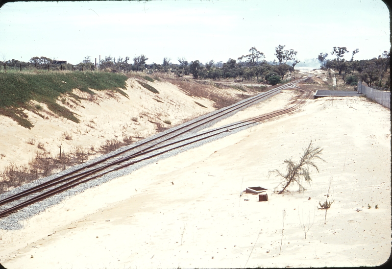 106655: CBH Siding Looking North SG Alignment to upper left heading towards Robb Jetty