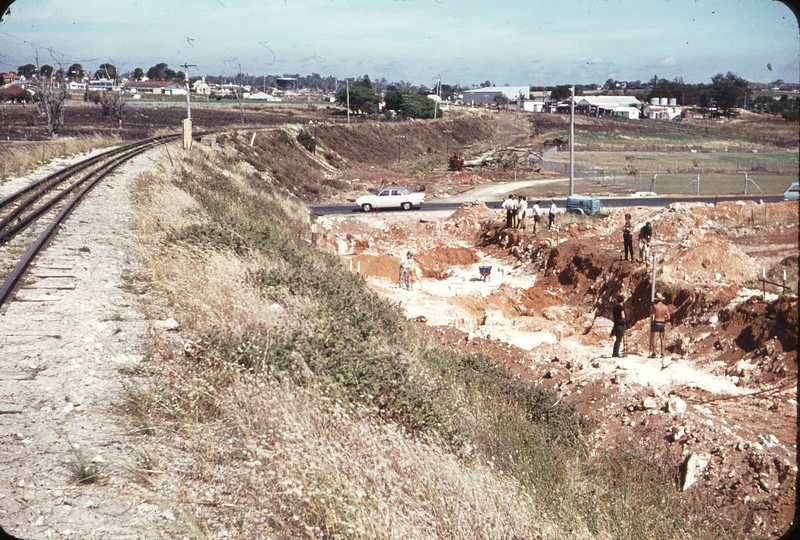 106656: Hamilton Road Bridge Foundations looking towards Spearwood