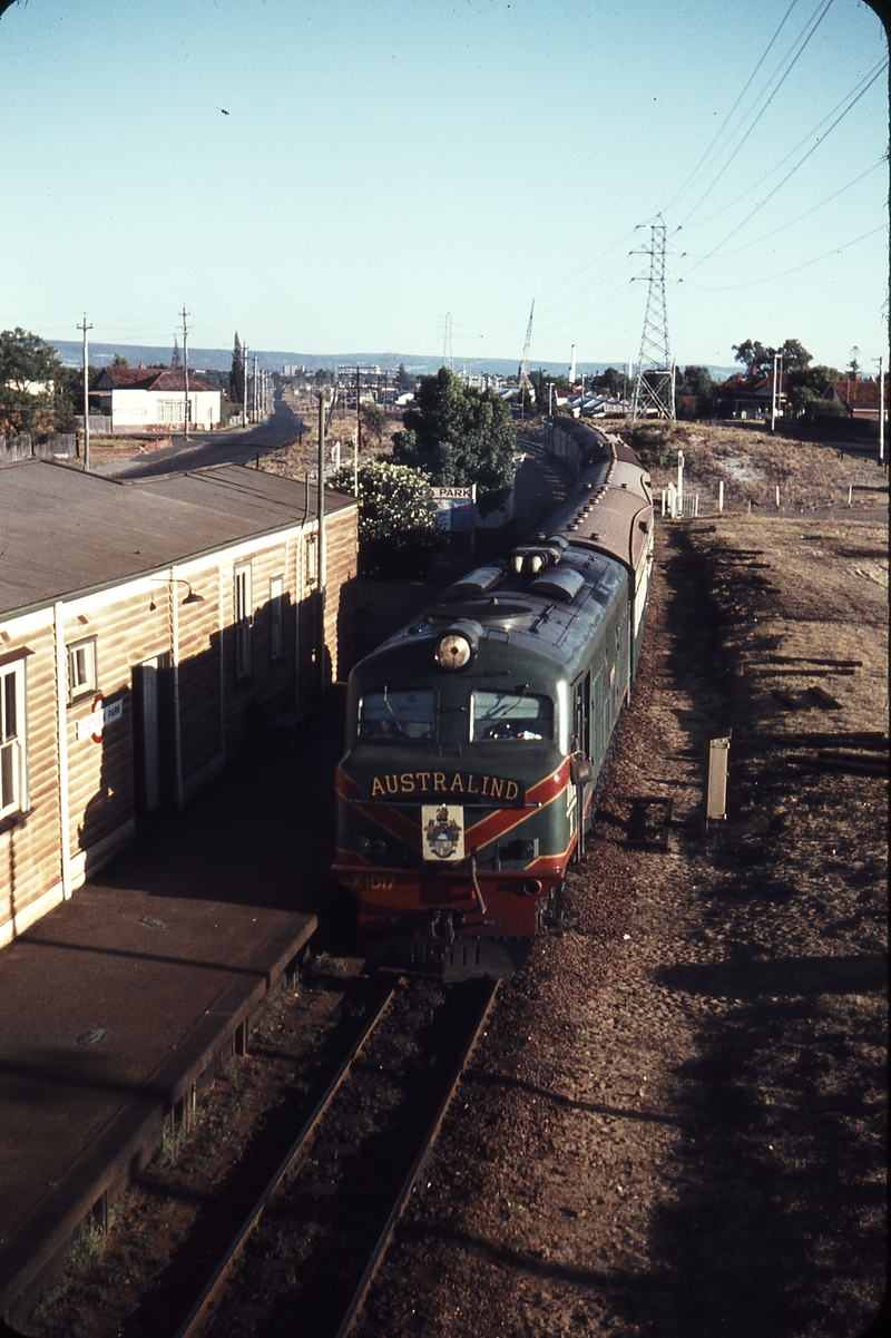 106890: Victoria Park Up Australind X 1017