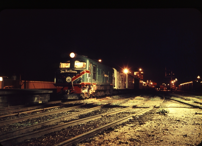 107045: Northam 1 Up Mullewa X 1012 Last Train at old station