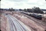 107066: Bellevue down side Great Eastern Highway Overbridge Up Westland Xa 1404 Xb 1004 Last Train on Old ER