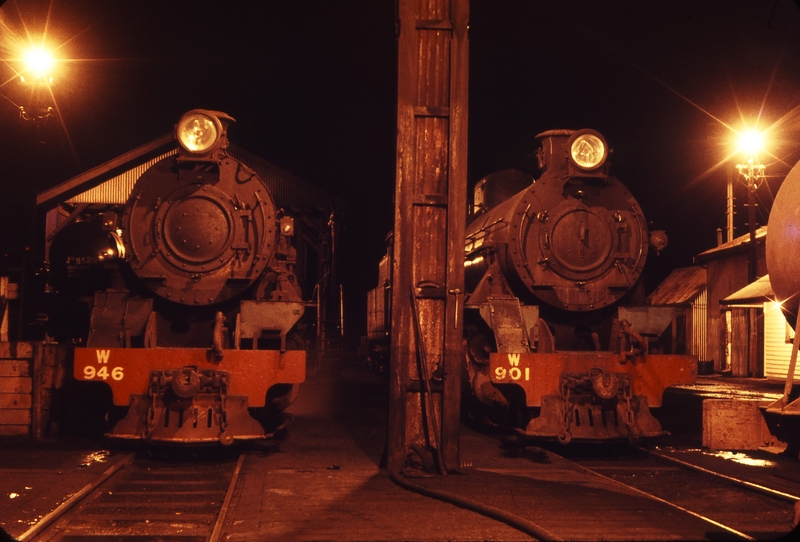 107076: Wagin Locomotive Depot W 946 W 901