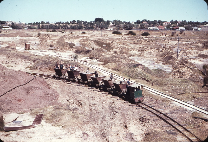 107237: Maylands Brickworks North Line approaching tunnel Up ARHS Special No 1