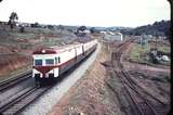 107489: Toodyay Down Subiaco Football Club Special Wildflower Railcar ADF 493 leading