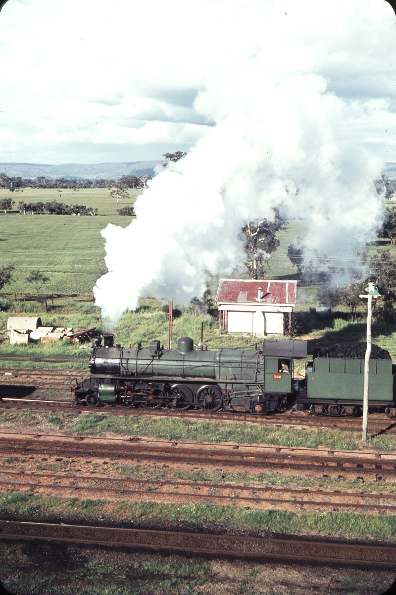 107780: Pinjarra Pmr 732 shunting