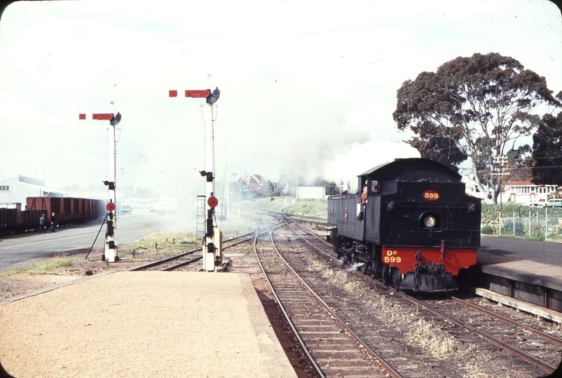 107864: Claremont Dd 599 backing down for Down Show Special