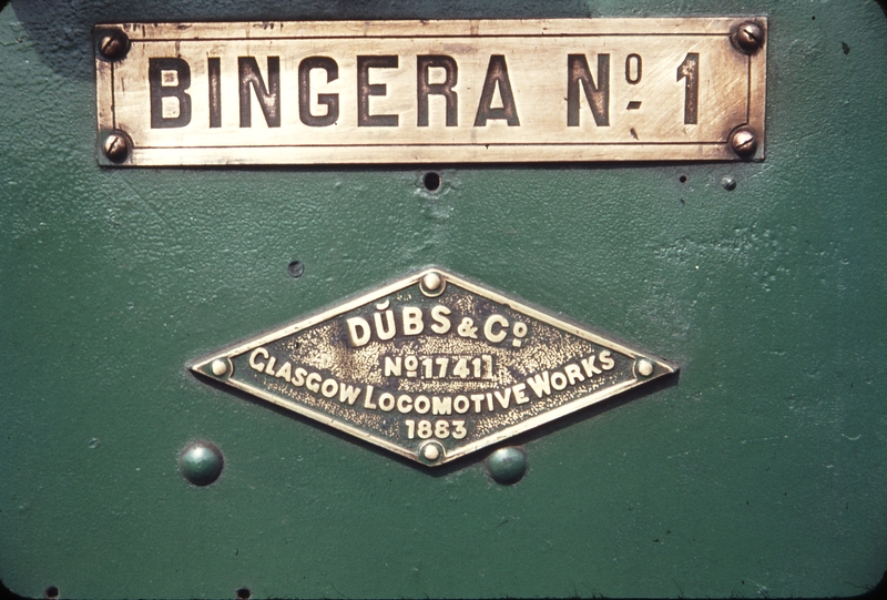 108025: Plates on Bingera No 1 B13 No 48