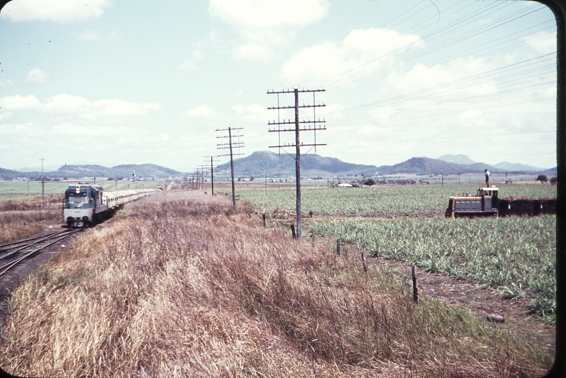 108246: Farleigh Up Goods on NCL 1406 and Loaded cane to Mill Clyde Diesel