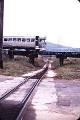 108384: Redlynch Down Rail Motor 2018 2010 On bridge over tramway