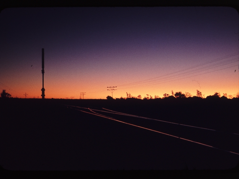 108779: Gilgai Points at Down End in sunset Looking West