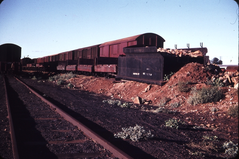 108792: Kalgoorlie Old tender in use as buffer stop