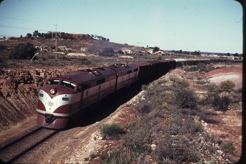 108855: Mile 1106.5 TAR Eastbound Trans Australian Express GM 4 GM 10