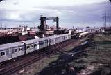 109265: East Perth opposite Locomotive Depot Up Suburban ADK ADB Railcars and Down Suburban ADX type Railcars