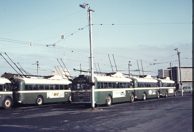 109495: Hay Street East Trolley Bus Depot Sunbeam Trolleybuses 854