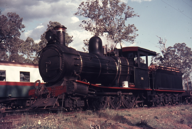 109678: Yornup Up ARHS Special Wildflower Railcar and Up ARHS Special from Donnelly River Mill Yx 86