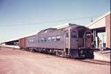 110049: Port Pirie Marie Elie Street Budd Car from Port Augusta CB 1 Wendy Langford standing on platform