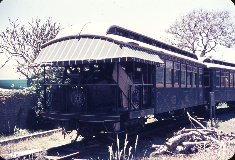 110143: Bishop Museum Honolulu HI Oahu Railway Observation Carriage