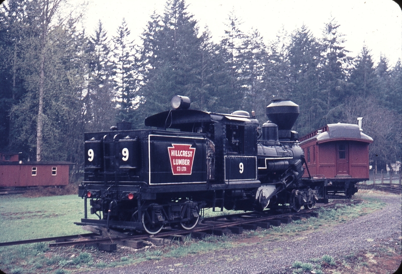 110159: Duncan BC Cowichan Valley Forest Museum Hillcrest Lumber No 9