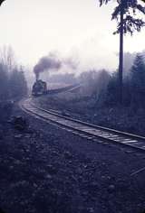 110178: Near Camp Cowell BC Northbound Empty Crossing Bridge MacMillan Bloedel 1055