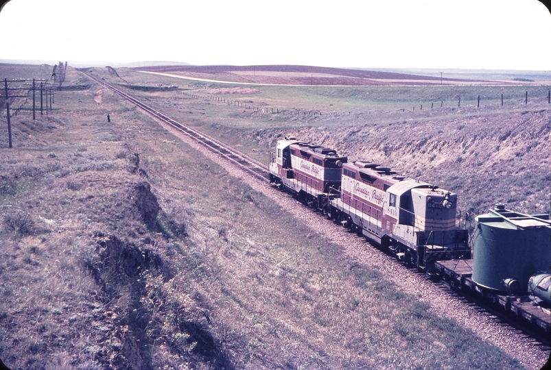 110212: Tompkins SK Mile 51.1 Maple Creek Sub. No 949 Westbound Freight 8484 8491