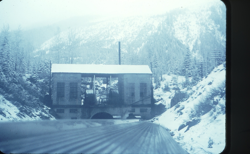 110233: Mile 85.2 Mountain Sub. BC West Portal Connaught Tunnel Viewed from No 2 Canadian Photo Wendy Langford