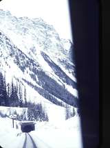 110426: Mile 80 Mountain Sub. East Portal Connaught Tunnel viewed from Observation Car on No 2 Canadian