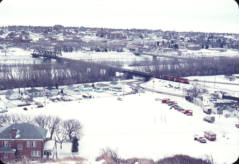 110435: Medicine Hat AB South Saskatchewan River Bridge No 1 Canadian 1432 1907 1404