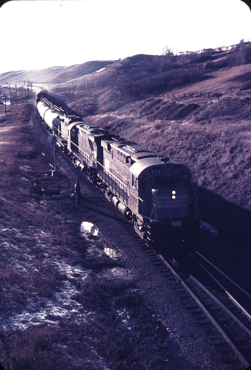 110456: Medicine Hat AB Mile 0.7 Brooks Sub. Eastbound Freight 4241 4245 5005