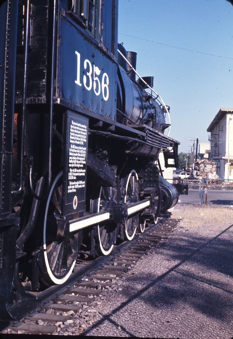 110502: Missoula MT NP S4 Class 4-6-0 No 1356