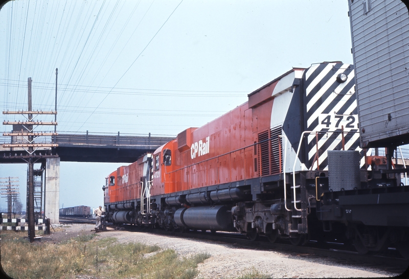 110540: Thunder Bay ON CP Eastbound Freight 4712 4721