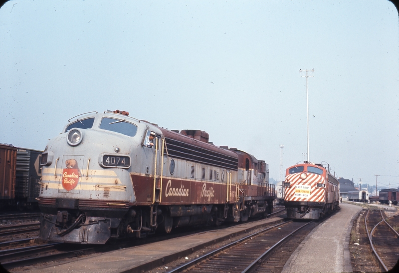 110553: Sudbury ON No 12 Canadian 4074 8481 and No 2 Canadian 1408 1412