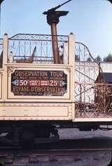 110609: Delson QC Canadian Railway Museum Montreal Tramways Sightseeing Car No 3