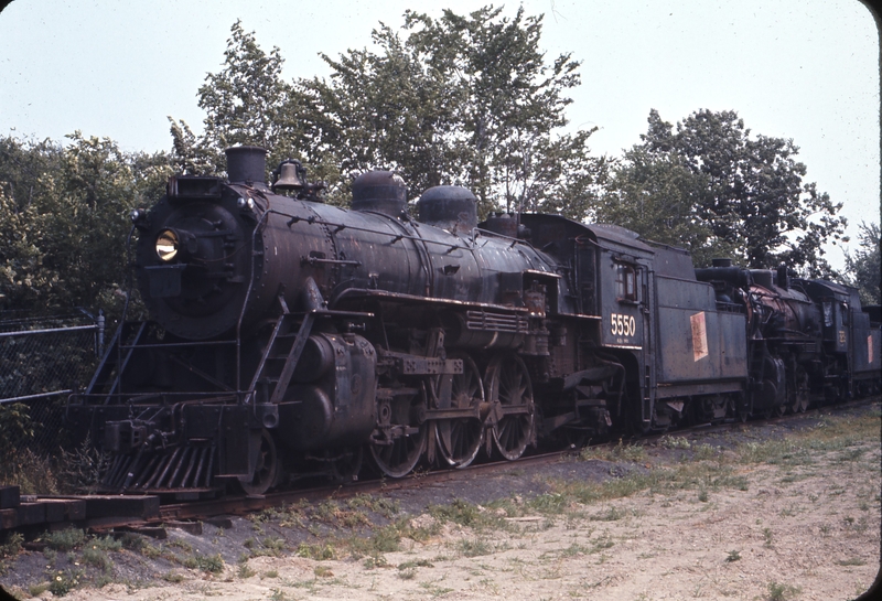 110619: Delson QC Canadian Railway Museum CN 5550