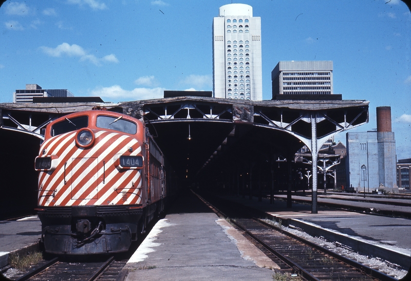 110640: Montreal QC Windsor Station No 1 Canadian 1404 1411