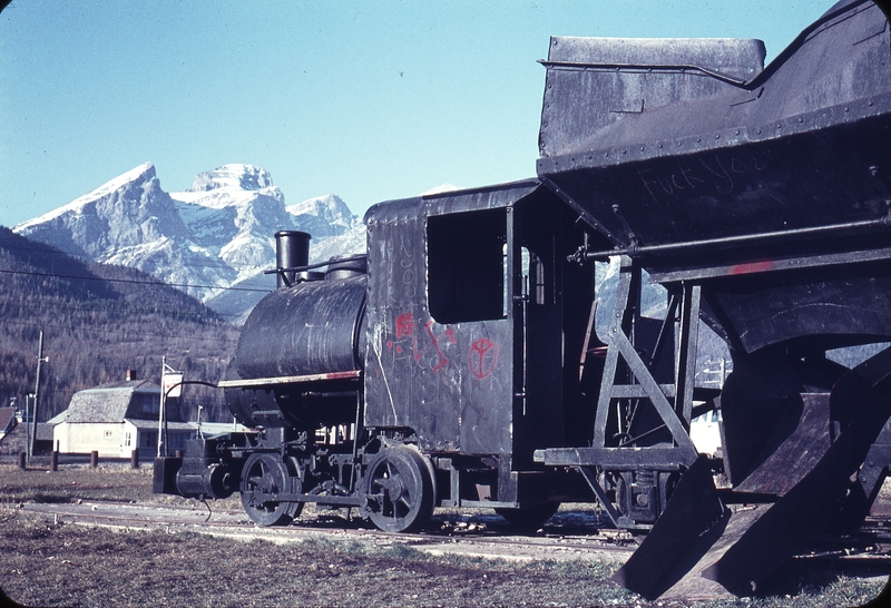 110698: Fernie BC Michel Fernie and Morrissey standard gauge 0-4-0ST Porter