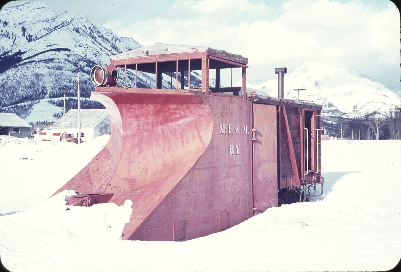 110729: Fernie BC Michel Fernie and Morrissey Railway Snowplough