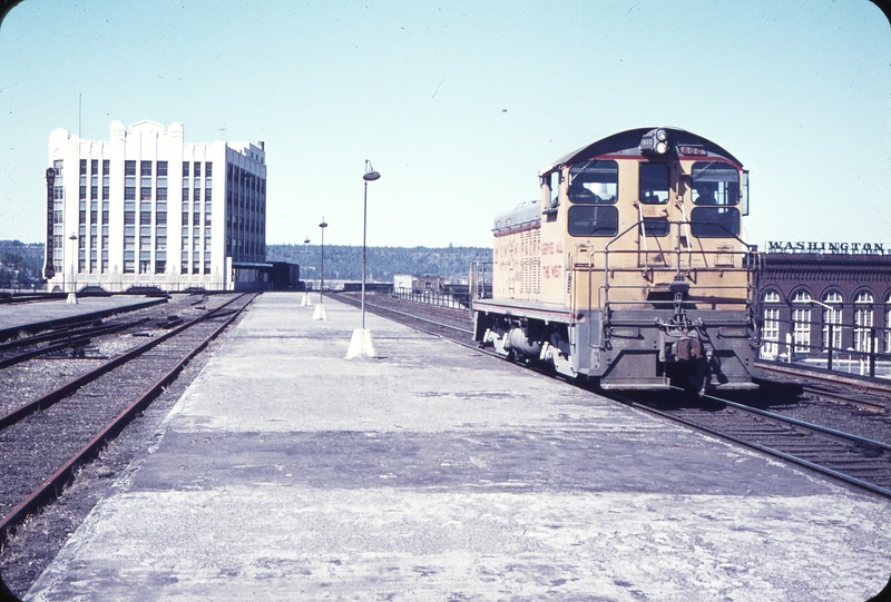 110790: Spokane Union Station Eastbound Light Engine UP 1800