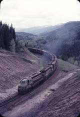 110819: Mile 5 Cranbrook Sub. BC. Eastbound Freight 8642 8606