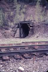 110825: Mile 4.9 Cranbrook Sub. BC East Portal of abandoned tunnel on deviation